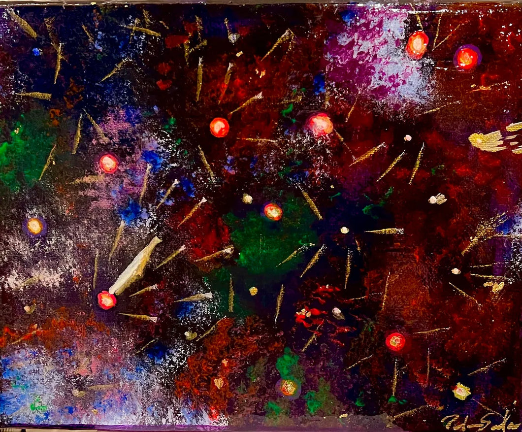 GALACTIC SKIES by Pilar Sanders